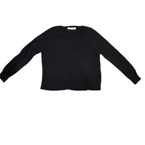 Zara Women's Black Dine Knit sweater Size Small